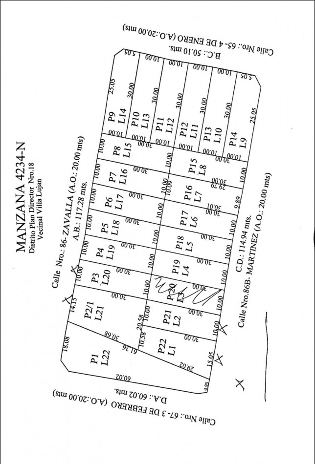 Se venden 4 lotes juntos o separados. Zona barrio Purina