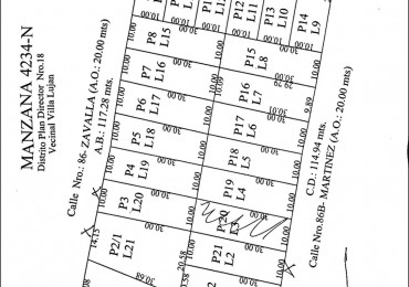 Se venden 4 lotes juntos o separados. Zona barrio Purina
